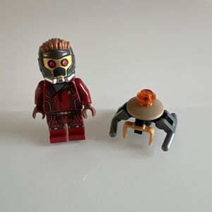 LEGO Marvel Star-Lord Minifigure sh123 Guardians of the Galaxy Milano 76021